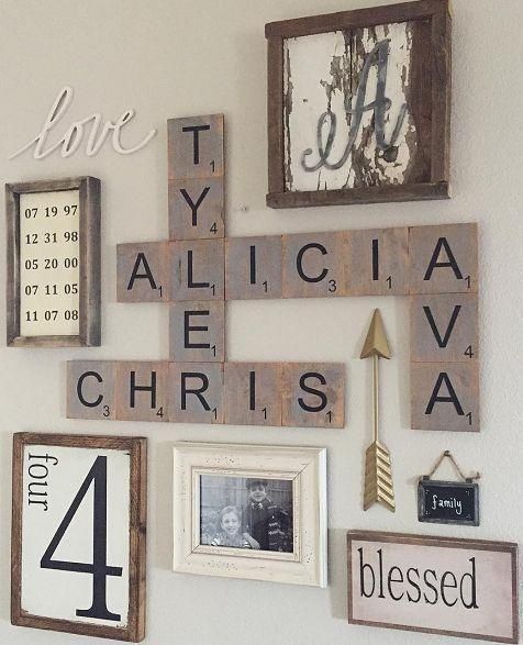 Best 25+ Family Wall Decor Ideas On Pinterest | Family Wall, Wall Pertaining To Wall Art Decor For Family Room (View 1 of 20)