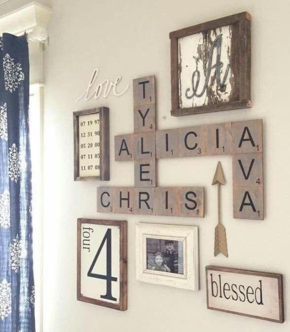 Best 25+ Family Wall Photos Ideas On Pinterest | Galleries, Photo Regarding Wall Art Decor For Family Room (View 6 of 20)