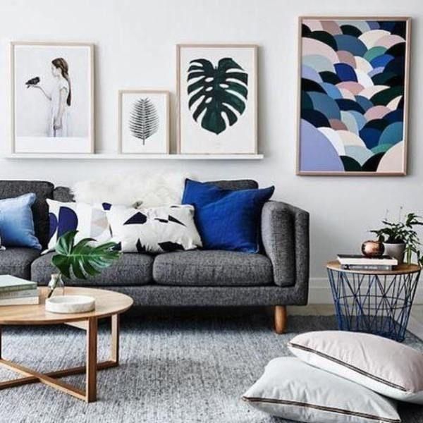 Best 25+ Grey Sofa Design Ideas On Pinterest | Grey Sofa Decor Regarding Living Room With Grey Sofas (Photo 11 of 20)