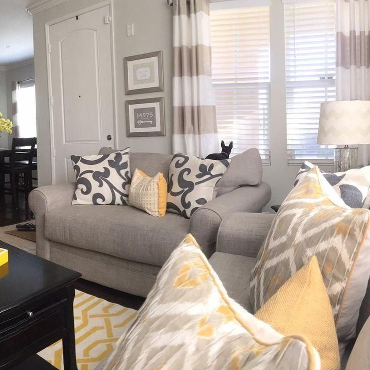 Best 25+ Grey Sofa Set Ideas On Pinterest | Living Room Accents Within Living Room With Grey Sofas (View 2 of 20)