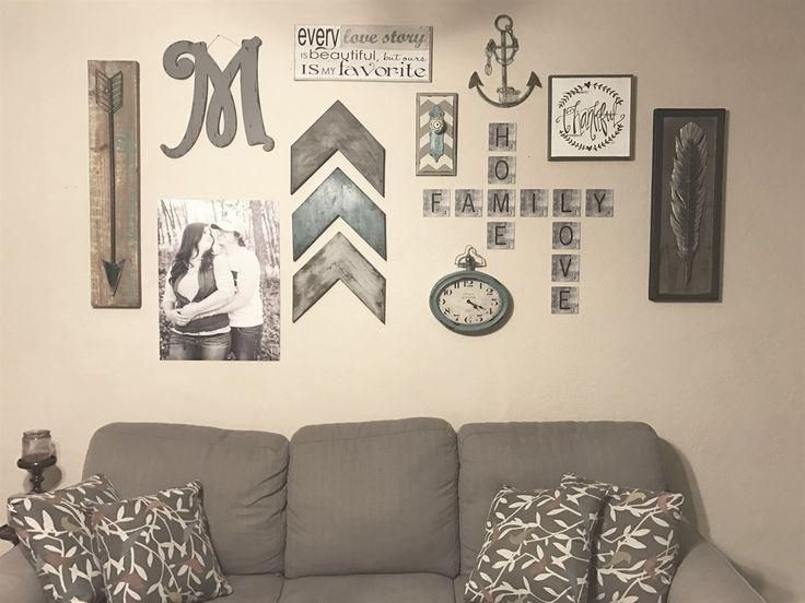 Best 25+ Name Wall Decor Ideas On Pinterest | Family Collage Walls Regarding Wall Art Decor For Family Room (View 20 of 20)