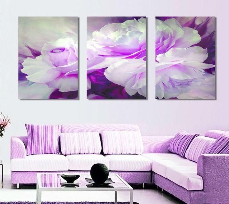 Best 25+ Purple Wall Art Ideas On Pinterest | Purple Printed Art Pertaining To Purple Canvas Wall Art (View 5 of 20)