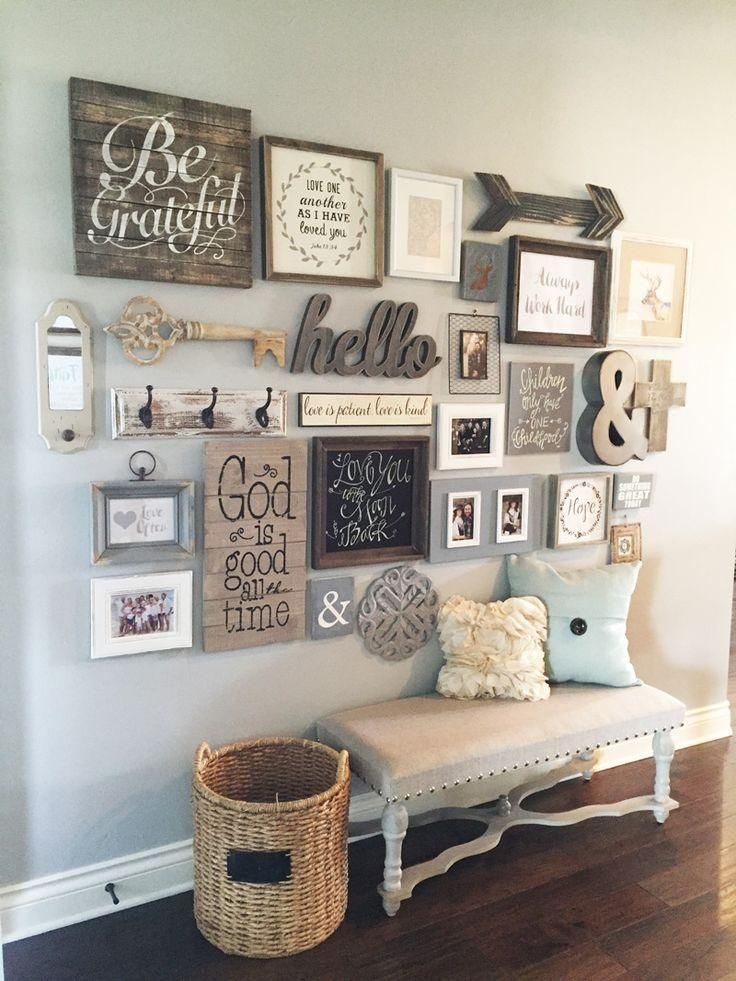 Best 25+ Rustic Wall Art Ideas Only On Pinterest | Rustic Wall Pertaining To Farmhouse Wall Art (Photo 2 of 20)