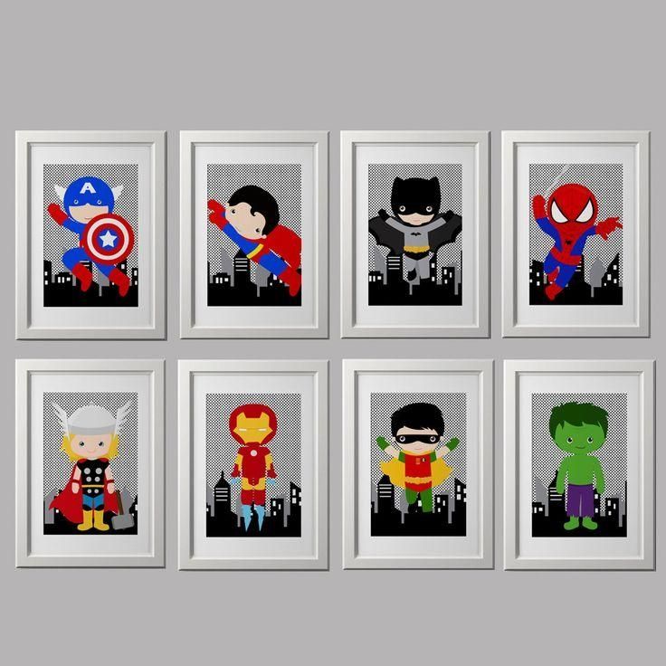 Best 25+ Super Hero Nursery Ideas On Pinterest | Super Hero Throughout Superhero Wall Art For Kids (Photo 4 of 20)