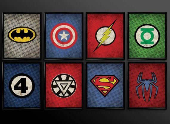 Best 25+ Superhero Wall Art Ideas On Pinterest | Superhero Room Intended For Superhero Wall Art For Kids (View 3 of 20)