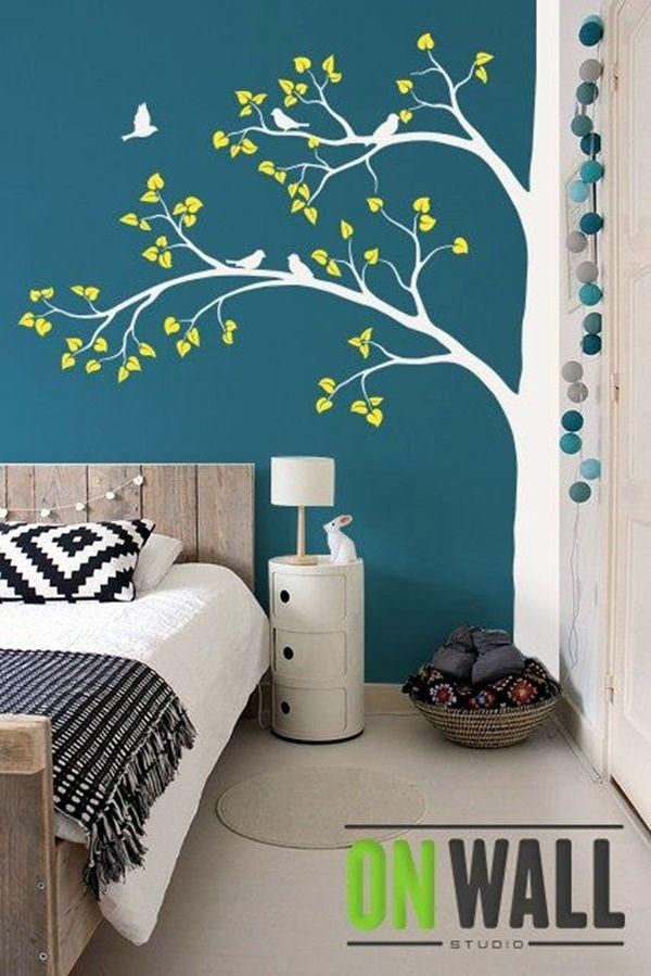 Best 25+ Tree Wall Painting Ideas On Pinterest | Family Tree Mural In Painted Trees Wall Art (View 11 of 20)
