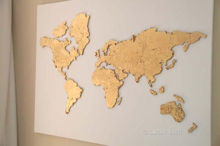 Best 25+ World Map Art Ideas On Pinterest | Map Art, World Map Intended For Atlas Wall Art (View 12 of 20)