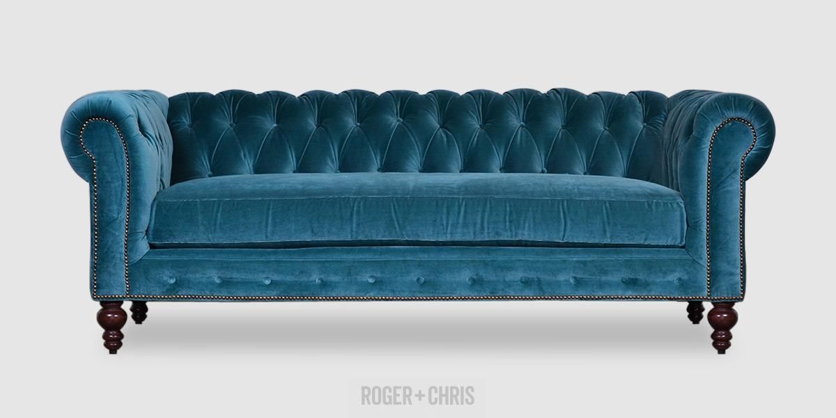 Best Blue Velvet Sofas | Blog | Roger + Chris With Blue Sofas (Photo 15 of 20)