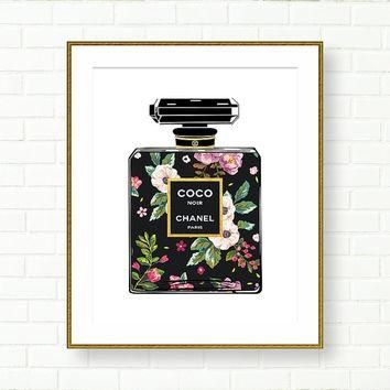 Best Elegant Wall Prints Products On Wanelo Pertaining To Chanel Wall Decor (View 13 of 20)