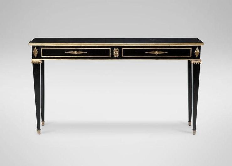 Black And Gold Sofa Table – Video And Photos | Madlonsbigbear Regarding Gold Sofa Tables (Photo 10 of 20)