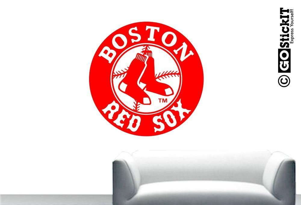 Boston Red Sox Circle Logo Wall Art With Regard To Red Sox Wall Decals (Photo 14 of 20)