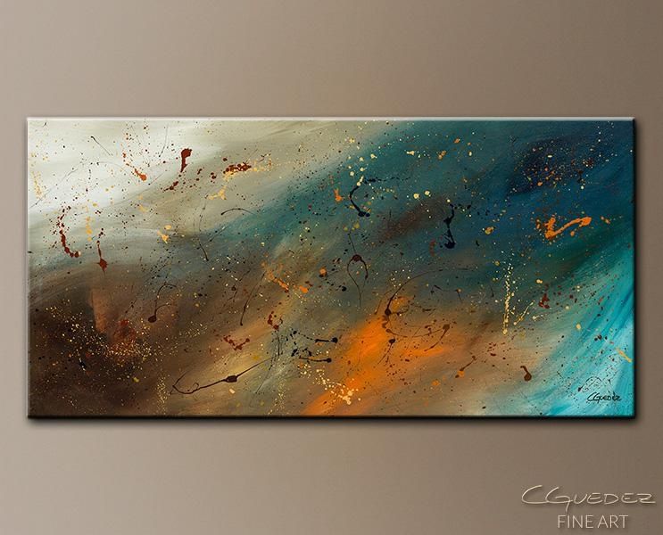 Canvas Wall Art Abstract Sensation – Large Abstract Painting Throughout Abstract Canvas Wall Art (Photo 6 of 20)