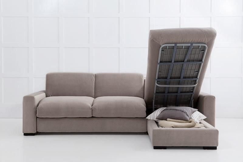 Chaise Corner Sofa Bed – Henry | Love Your Home With Sofa Beds With Storage Chaise (Photo 9 of 20)