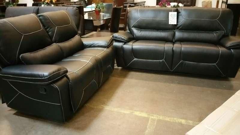 Cool Black Leather Recliner Sofa Leather Sofas Amp Chairs Corner Regarding Black Leather Sofas And Loveseats (Photo 15 of 20)