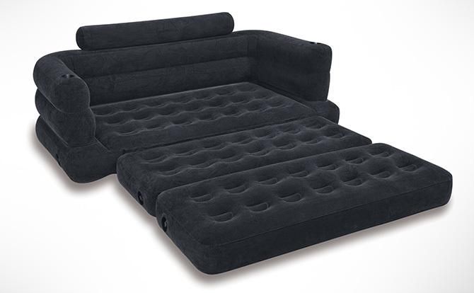 Dealdey – Intex Inflatable Double Sofa Bed & Pump For Intex Air Sofa Beds (View 2 of 20)
