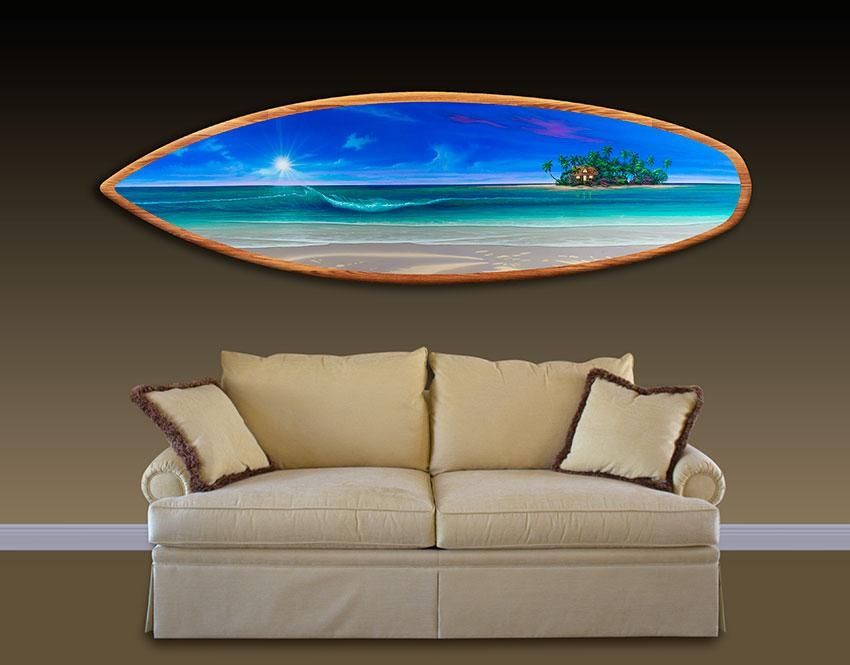 Decoration. Surfboard Wall Art – Home Decor Ideas Intended For Decorative Surfboard Wall Art (Photo 3 of 20)