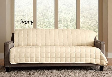Deluxe Furniture Protector For Armless Loveseat With Regard To Armless Sofa Slipcovers (Photo 3 of 20)