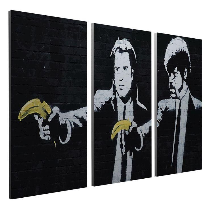 Die Besten 25+ Banksy Pulp Fiction Ideen Auf Pinterest | Banksy With Banksy Wall Art Canvas (View 18 of 20)
