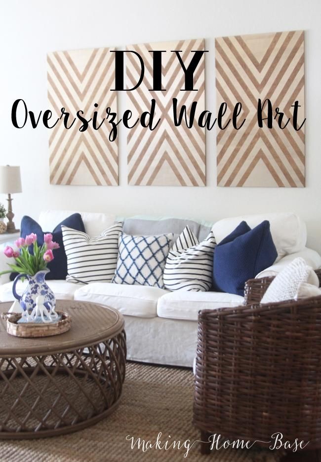 Diy Oversized Wall Art Pertaining To Large Inexpensive Wall Art (Photo 1 of 20)