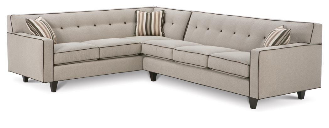 Dorset Sectionalrowe Furniture Throughout Rowe Sectional Sofas (View 16 of 20)