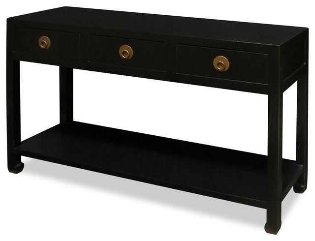 Elmwood Ming Style Console Table – Asian – Console Tables – Inside Asian Sofa Tables (View 4 of 20)