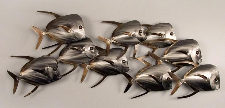 20+ Stainless Steel Fish Wall Art | Wall Art Ideas