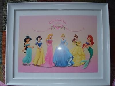For Sale: Disney Princess Duvet Cover, Pillow Case And Framed Regarding Disney Princess Framed Wall Art (View 8 of 20)