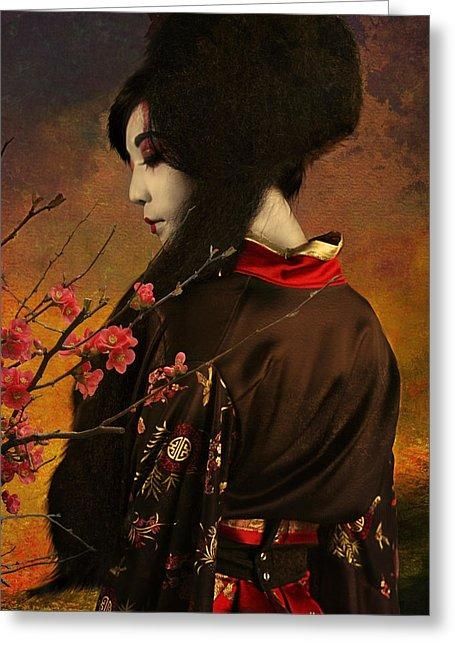 Geisha With Quince – Revised Photographjeff Burgess In Geisha Canvas Wall Art (Photo 8 of 20)