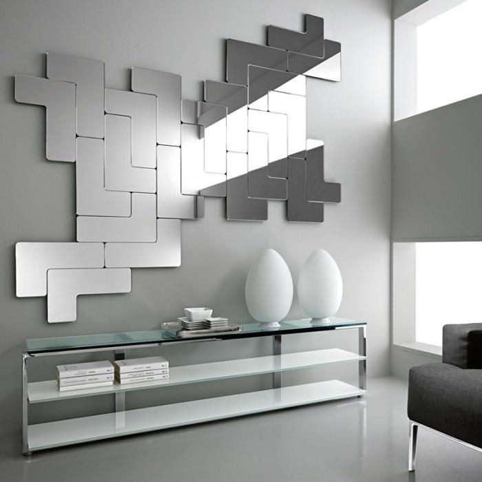 Geometric , Abstract And #modern #mirror Design! We'd Welcome The With Abstract Mirror Wall Art (View 2 of 20)