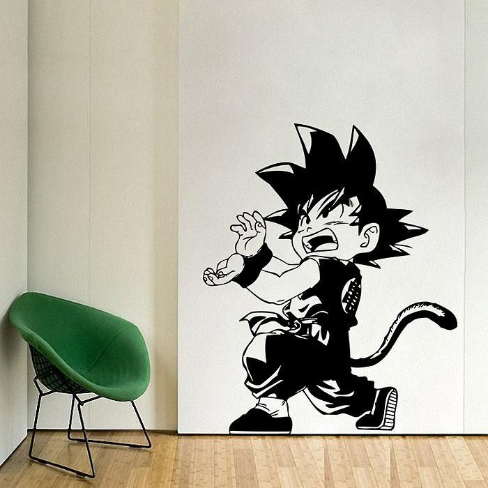 Goku Kamehameh Dragon Ball Vinyl Wall Art Decal With Tattoo Wall Art (Photo 5 of 20)