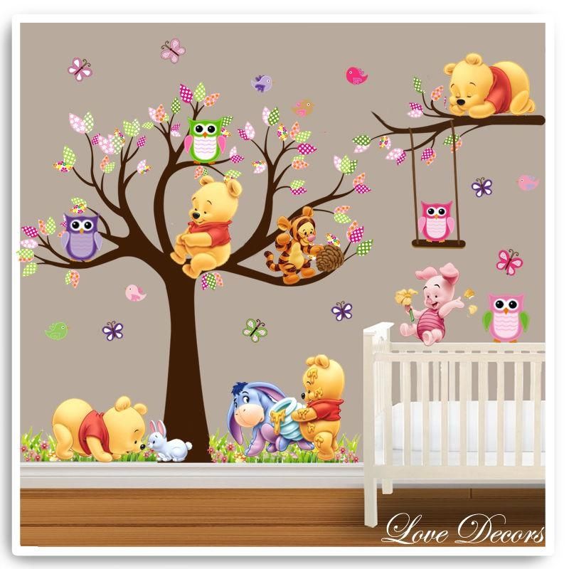 Featured Photo of Winnie the Pooh Wall Art for Nursery