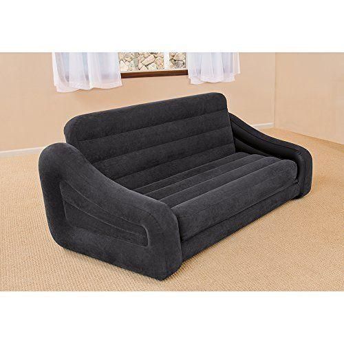 Inflatable Sofa Bed Air Chair Pull Out Couch Queen Size Mattress Pertaining To Inflatable Pull Out Sofas (View 11 of 20)