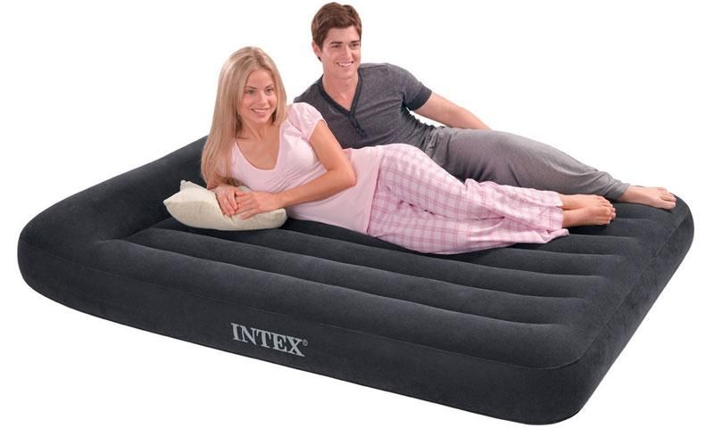 Intex Pillow Rest Classic Full Size Air Mattress – Intex Full Air Within Inflatable Full Size Mattress (Photo 1 of 20)
