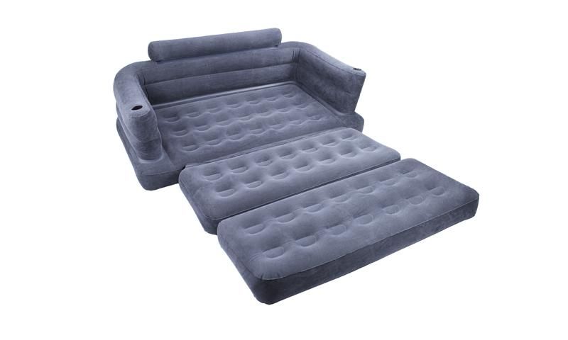 Intex Pull Out Sofa Sleeper Black Within Inflatable Pull Out Sofas (Photo 15 of 20)