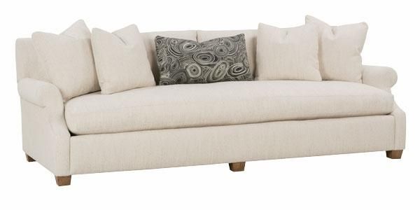 Large Bench Seat Fabric Sofa | Club Furniture With Regard To Bench Style Sofas (Photo 1 of 20)