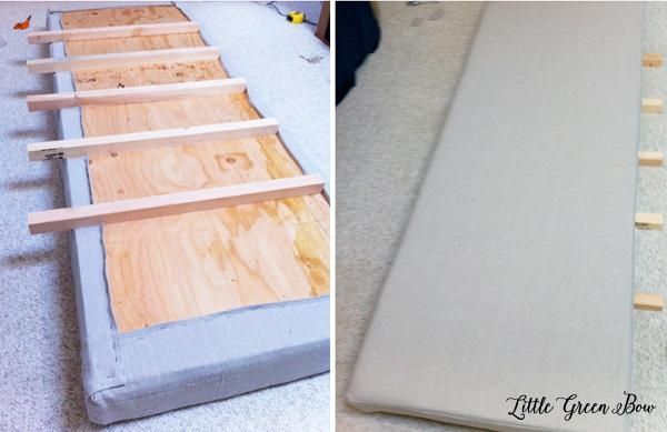 Make Your Own Diy Couch With Help From Little Green Bow Regarding Sofa Beds With Support Boards (View 11 of 20)