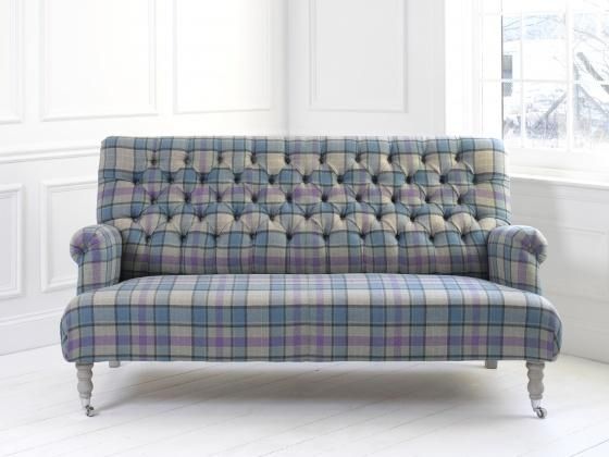Marcus Sofa As Featured In The Times | Amara's Blog Within Blue Plaid Sofas (Photo 14 of 20)