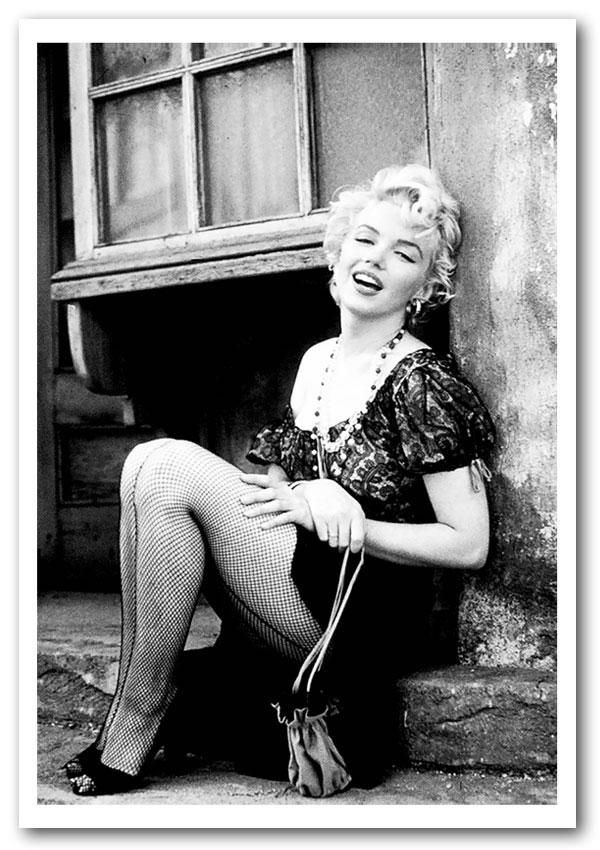 Marilyn Monroe The Bus Stop People Framed Art Giclee Art Print With Regard To Marilyn Monroe Framed Wall Art (View 15 of 20)