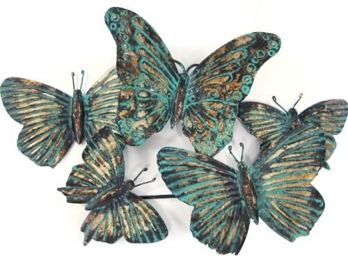Metal Butterfly Wall Art | Roselawnlutheran Inside Large Metal Butterfly Wall Art (View 19 of 20)