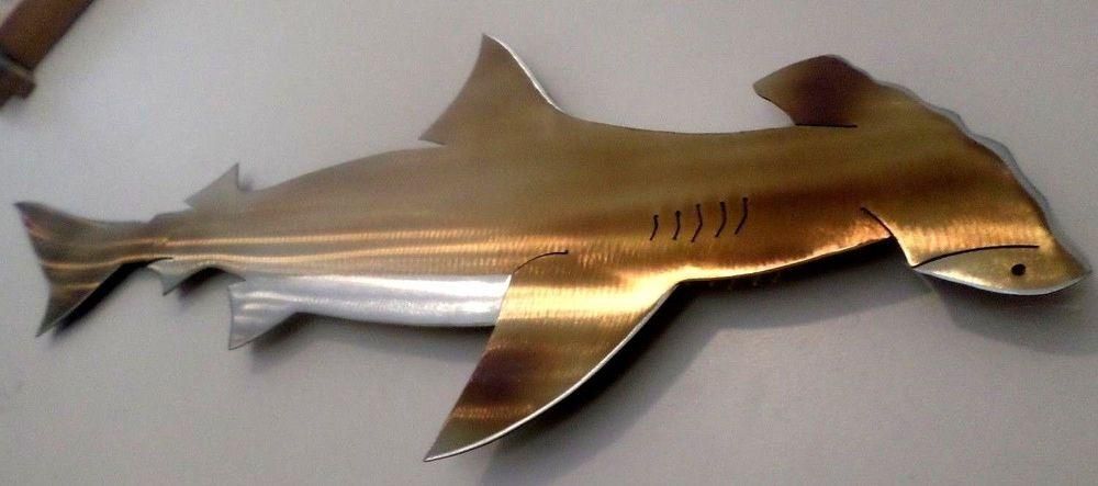 Metal Fish Wall Art | Ebay In Stainless Steel Fish Wall Art (Photo 12 of 20)