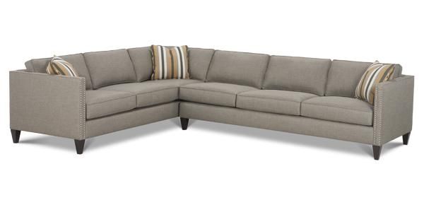 Mitchell Sectionalrowe Furniture Within Rowe Sectional Sofas (View 7 of 20)