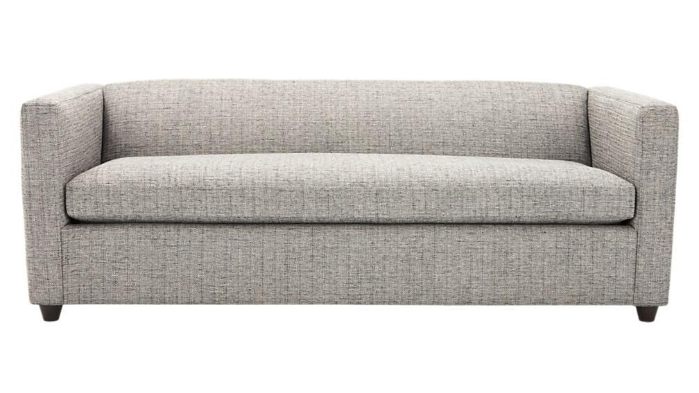 Movie Salt And Pepper Queen Sleeper Sofa | Cb2 Within Queen Convertible Sofas (Photo 1 of 20)