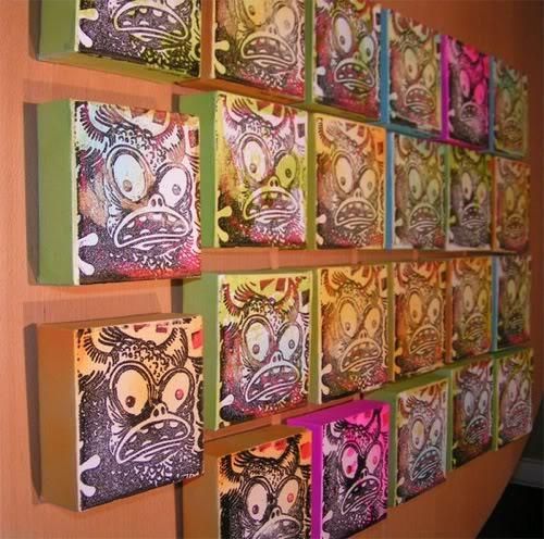 Omg Posters! » Archive "greasebat Kaiju Angry Face" Mini Canvas For Small Canvas Wall Art (View 10 of 20)