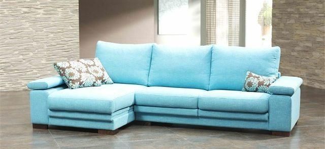sky blue sofa