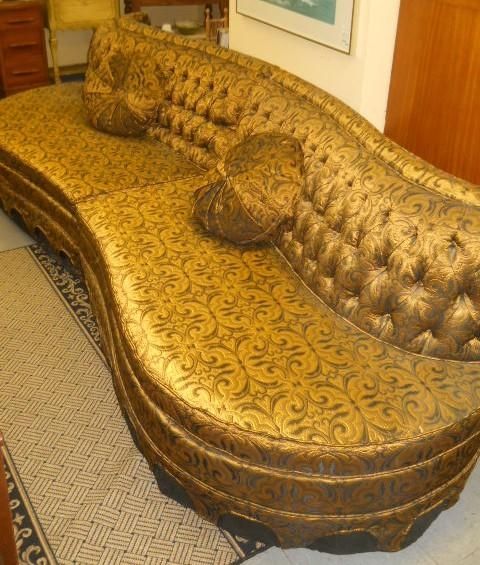 Pick Of The Week: 1950's Gold Brocade Parlor Sofa Intended For Brocade Sofas (View 10 of 20)