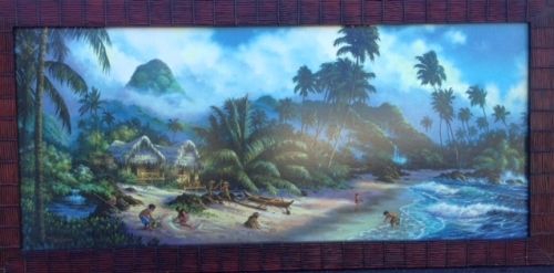 Polynesian Resort Room Wall Art Beach Afternoon With Regard To Polynesian Wall Art (View 14 of 20)