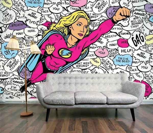 20 Photos Pop Art Wallpaper for Walls | Wall Art Ideas