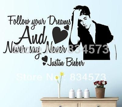 Popular Justin Bieber Wall Art Decals Buy Cheap Justin Bieber Wall Within Justin Bieber Wall Art (Photo 9 of 20)