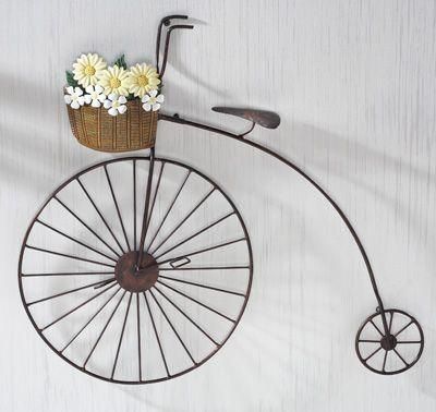 Retro Metal Bike Stockphotos Bicycle Wall Art – Home Decor Ideas With Bike Wall Art (View 12 of 20)