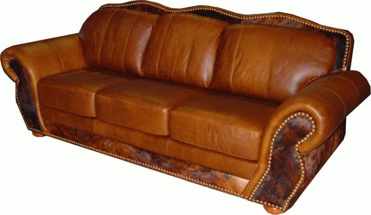 Rustic Cowhide Sofas, Rustic Sofas, Rustic Couches Intended For Cowhide Sofas (View 15 of 20)